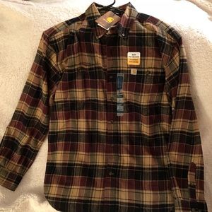 Carhartt pre-washed relaxed fit flannel